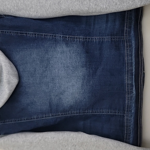 Wallflower Blue & Gray Denim Hoodie XL - Picture 14 of 15